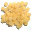 60 8x4mm Light Topaz Marble Disk Beads